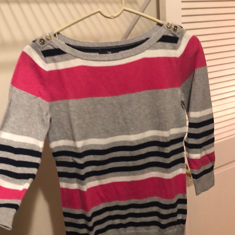 GAP striped sweater.